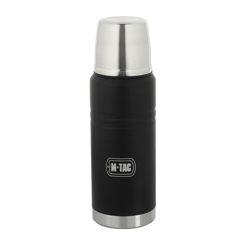M-Tac 750ml Black Stainless Steel Thermos