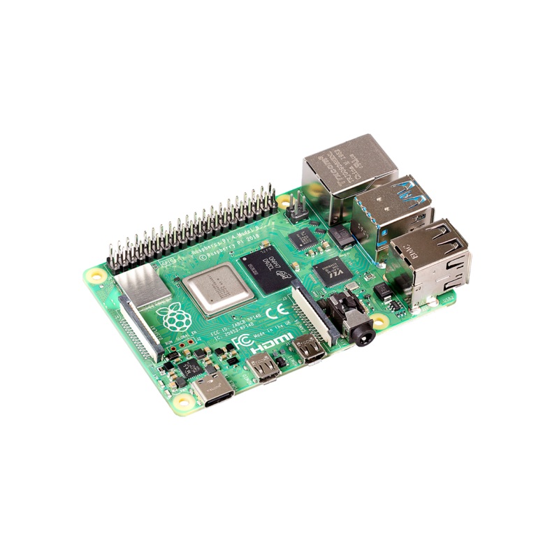 Raspberry Pi 4 Computer 8GB QuadCore CortexA72 1.5GHz, Dual 4K Micro HDMI, WiFi 802.11ac, BT 5.0, Gigabit LAN