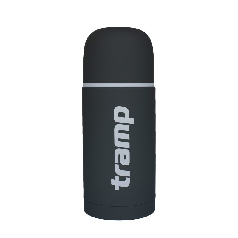 Tramp Soft Touch 0.75L Thermos in Grey