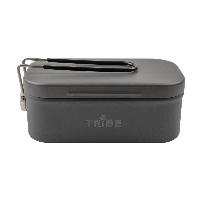 Tribe Aluminum Lunch Box Container in Grey