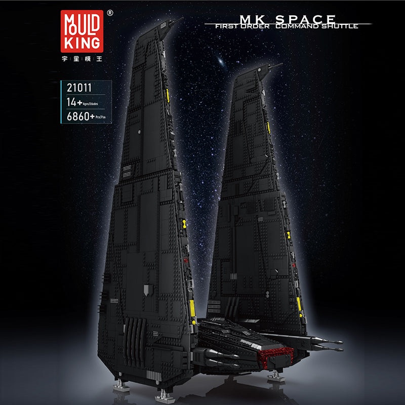 Mould King 21011 UCS Command Shuttle (Upsilon Shuttle) with 6860 Pieces