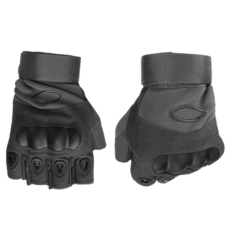 Oakley Black Fingerless Gloves