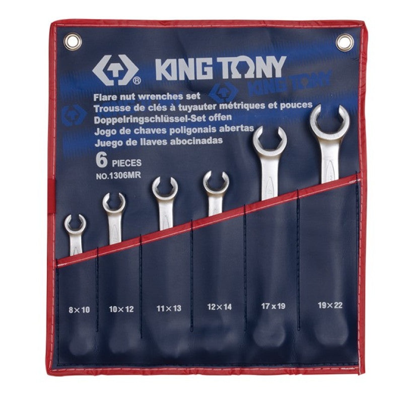 6-Piece Heavy-Field Wrench Set in Durable Polyester Pouch