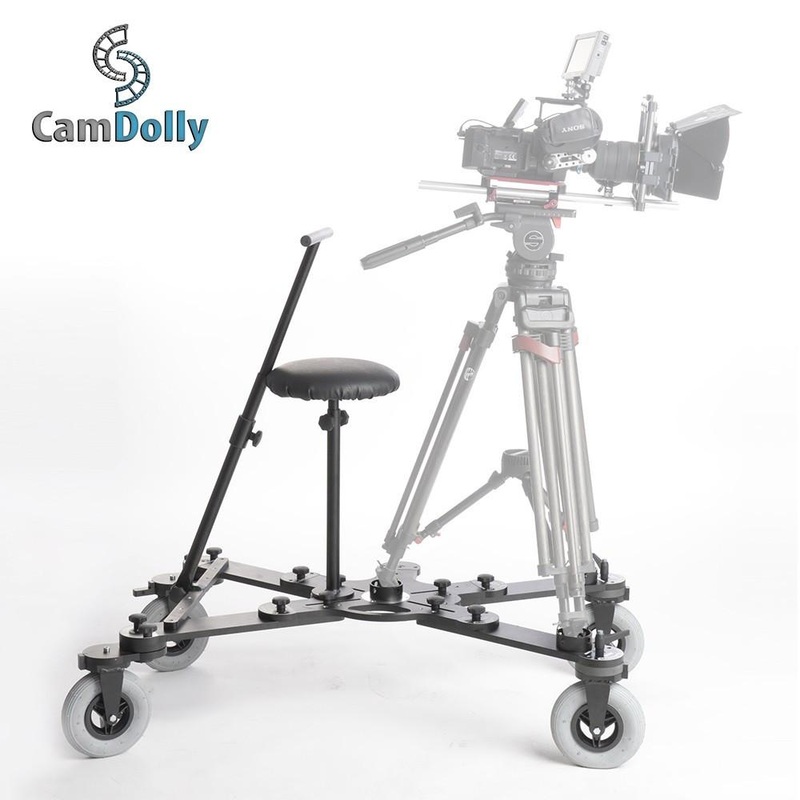 Fotodiox CamDolly Cinema Systems + Two Snake Track Flexible Rails (2x Rails)