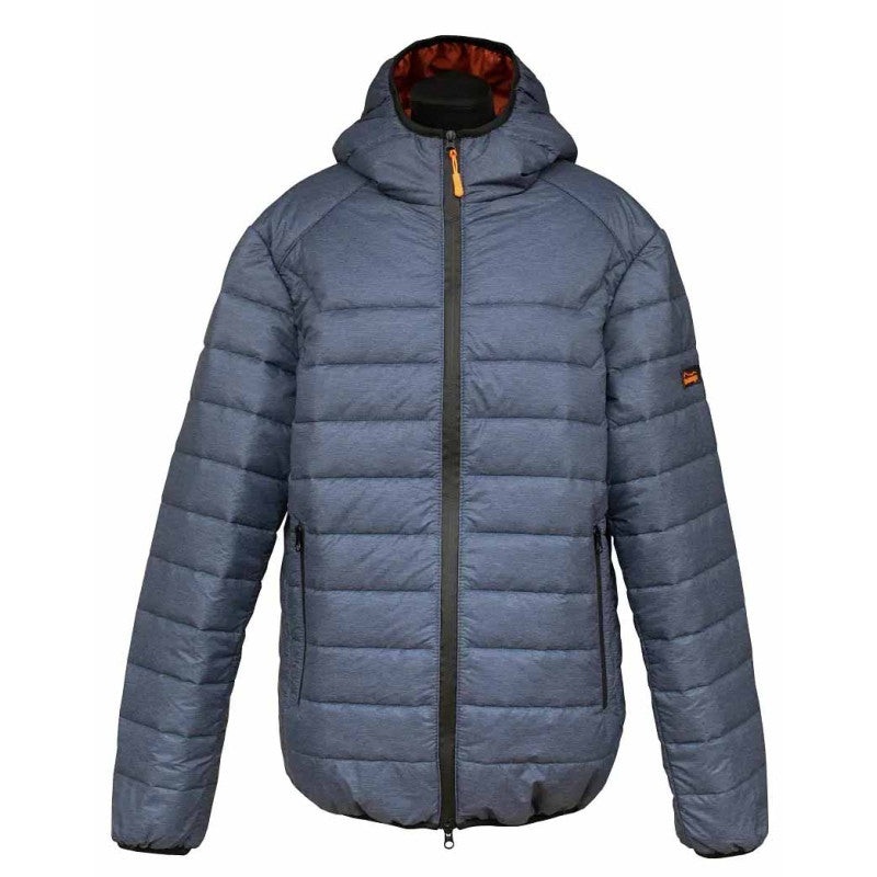 Men's City Insulated Jacket in Gray and Navy