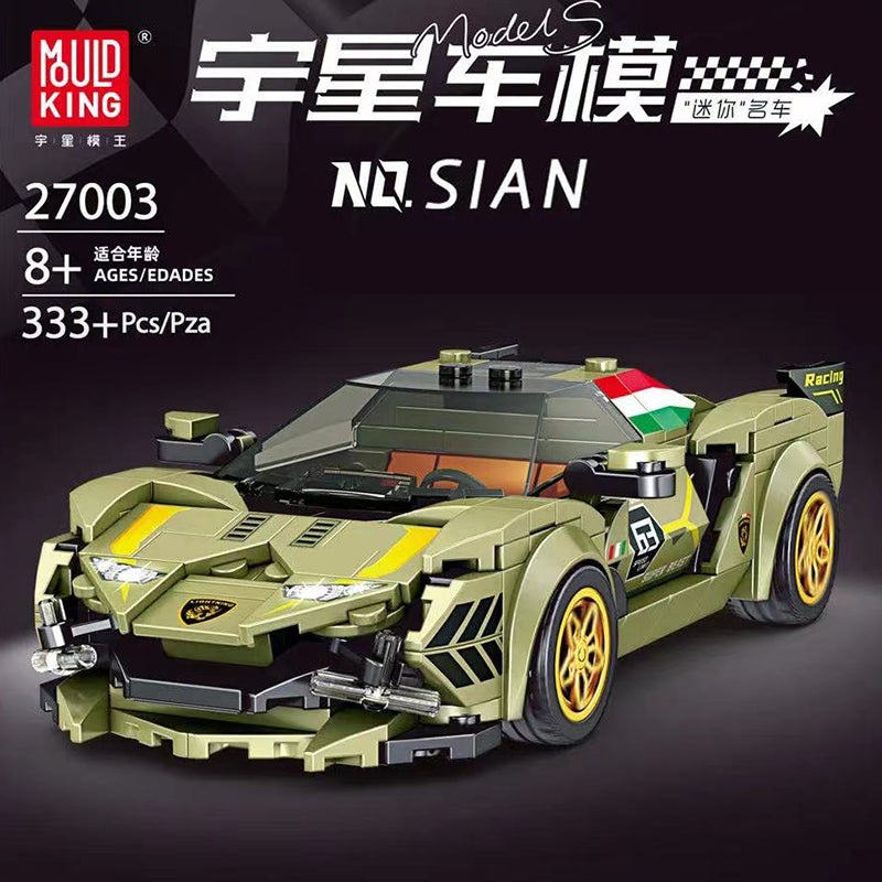 Mould King 27003 Lamborghini Sian with 333 pieces