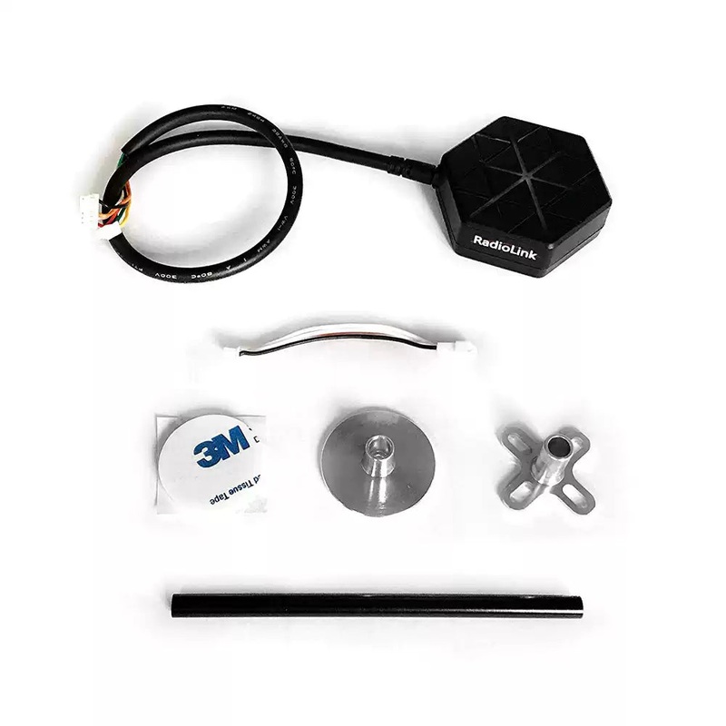 RadioLink SE100 M10N GPS Module for Pixhawk with Dual Anti-Interference Technology and 50cm Accuracy