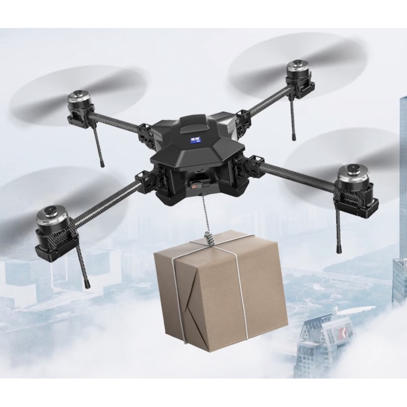RCDrone SY800 Heavy Lift Drone - 2KG - 10KG Payload 10KM Distance 1080P 2K 3 Axis Camera GPS Cargo Resume Industrial Drone With Thrower LoudSpeaker Lighting