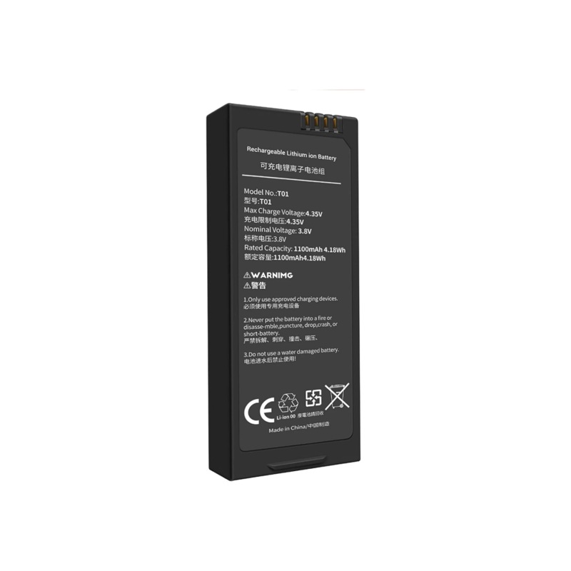 Tello Drone Battery - 1100mah 3.8V Lithium Battery for DJI Tello