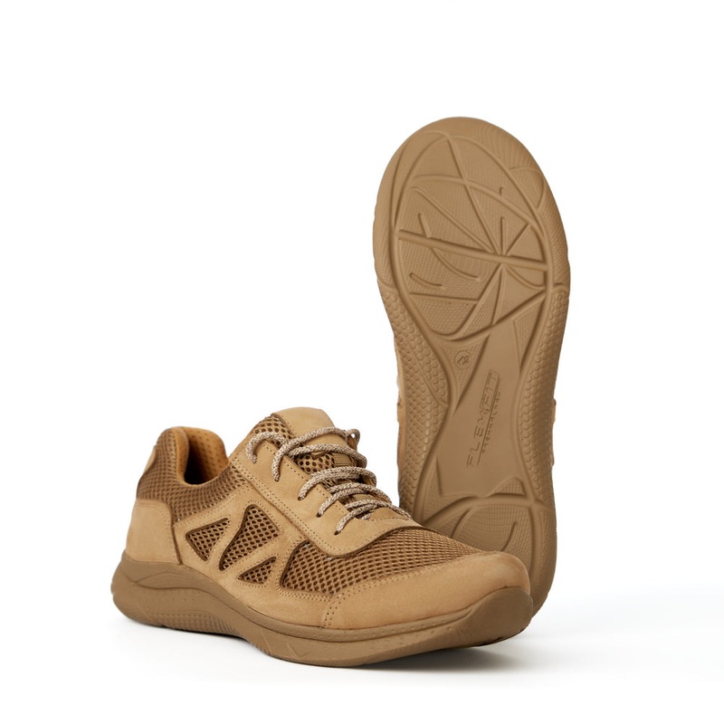 Vik-Tailor Coyote Jaguar Rugged Sneakers with 3D Mesh