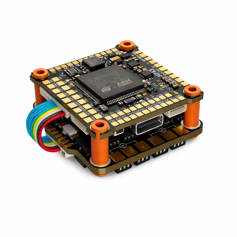 DakeFPV H743 Flight Controller with BX 6S 55A 4 in 1 ESC 3030 FC & ESC Stack