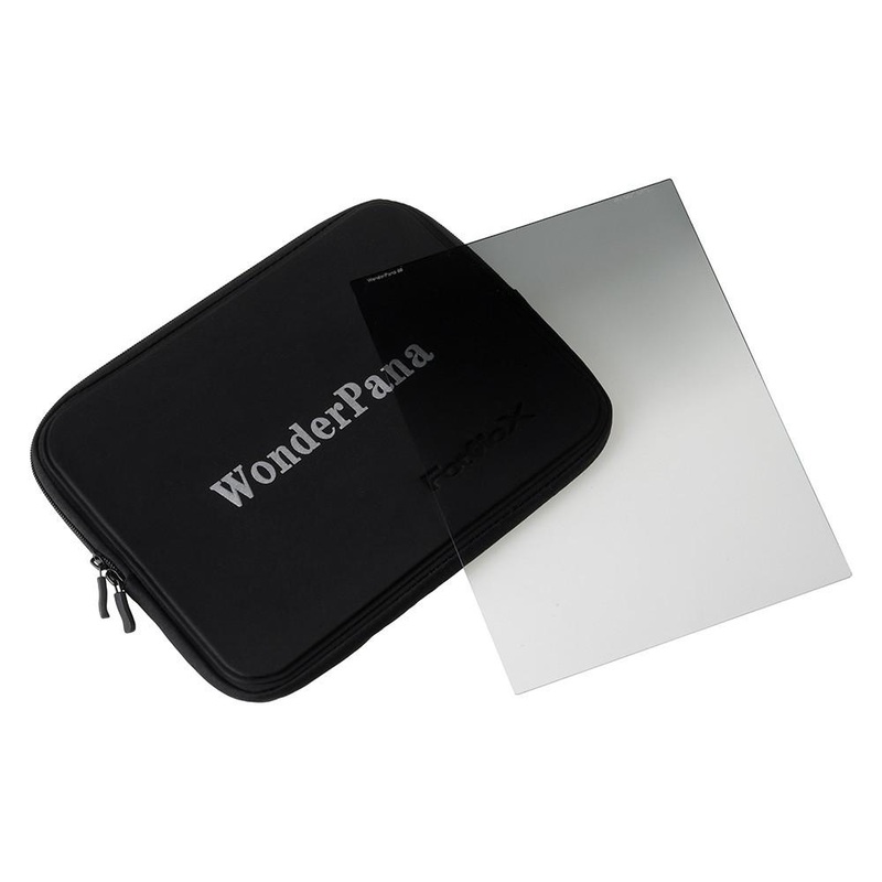Fotodiox WonderPana 200mm x 260mm Graduated Neutral Density 0.6 (Grad-ND4, 2-Stop) Soft Edge Filter for WonderPana 80 Filter Systems