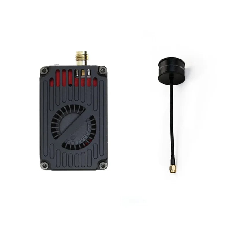RUSHFPV 1.2G 1.3GHz 4W Long Range VTX V2 with SMA Omni Antenna, IRC Tramp Control, Adjustable Power for FPV Drone
