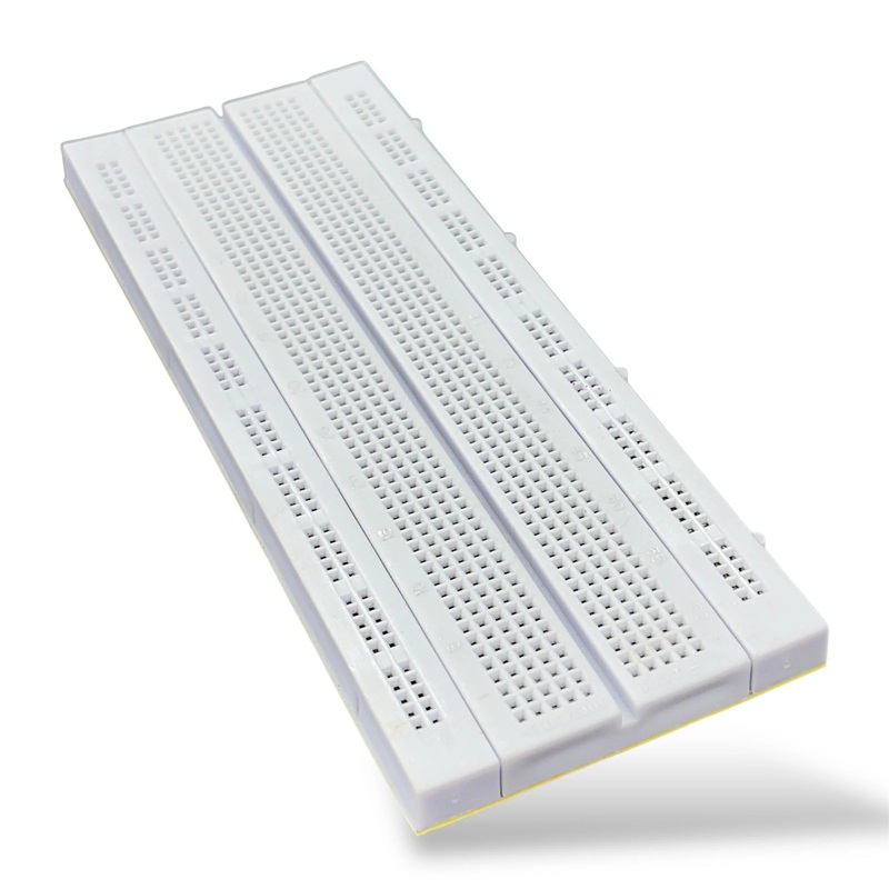 830 Points Solderless Breadboard for Arduino & DIY Electronics Projects | Reusable Prototyping Board