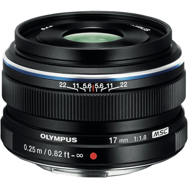 Olympus M.Zuiko Digital 17mm f1.8 - Black