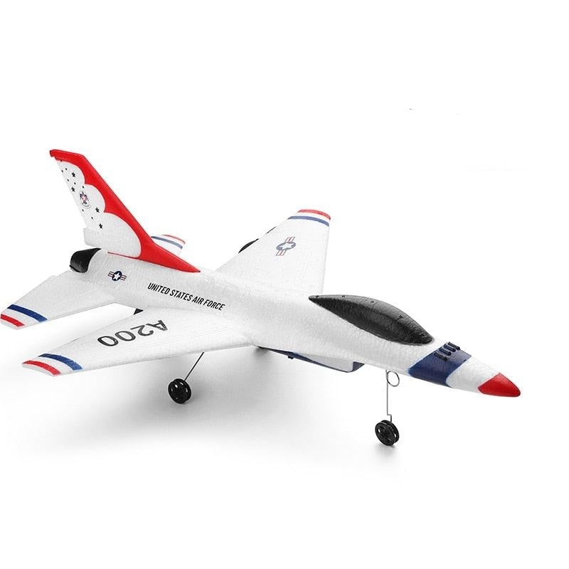 WLtoys A200 Rc Plane - Park10 (F-16B) 3CH 2.4G Remote Control Fixed Wing Stunt Rc Airplane Landing Glider Airplanes Model Toys Boy A200 1 Battery