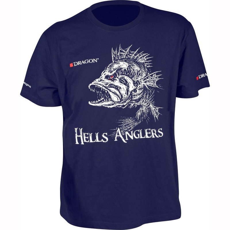 DRAGON Hells Anglers T-Shirt - Comfort for Outdoor Enthusiasts
