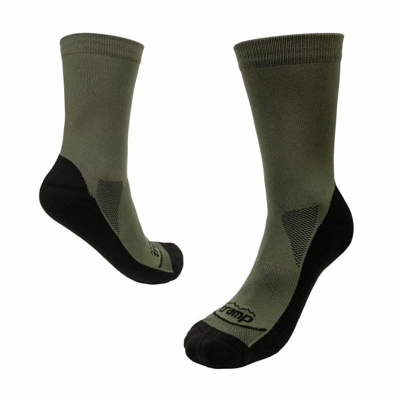 Tramp UTRUS-001 Black Olive Mid-Season Socks, Size 44/46