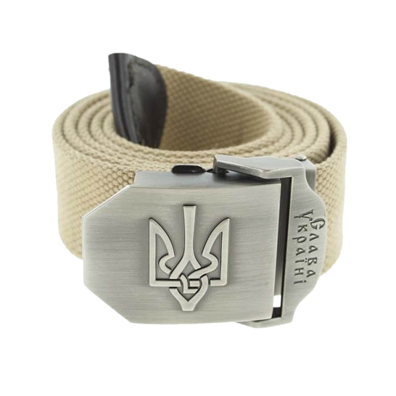 Trident Rugged Belt "Glory to Ukraine" in Khaki