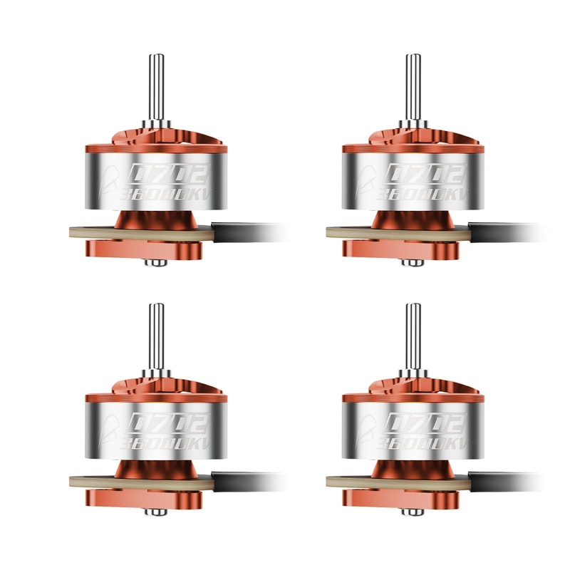 BetaFPV 0702 Brushless Motor Set (2026) 0.10mm Stator Core, 1S, 25000/30000/36000KV