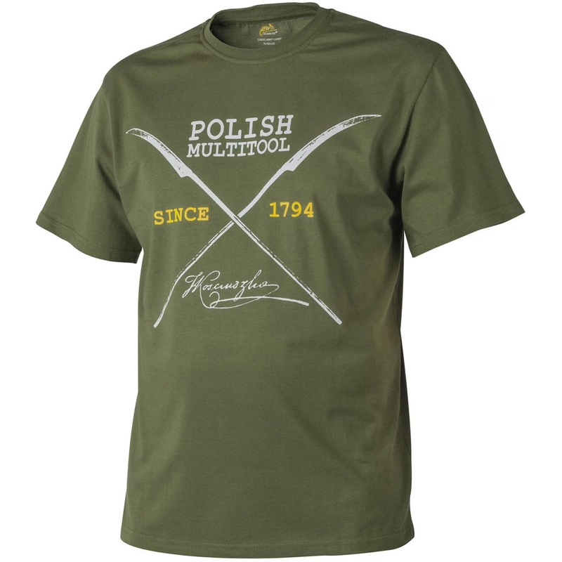 Helikon Polish Multitool T-Shirt in Olive Green