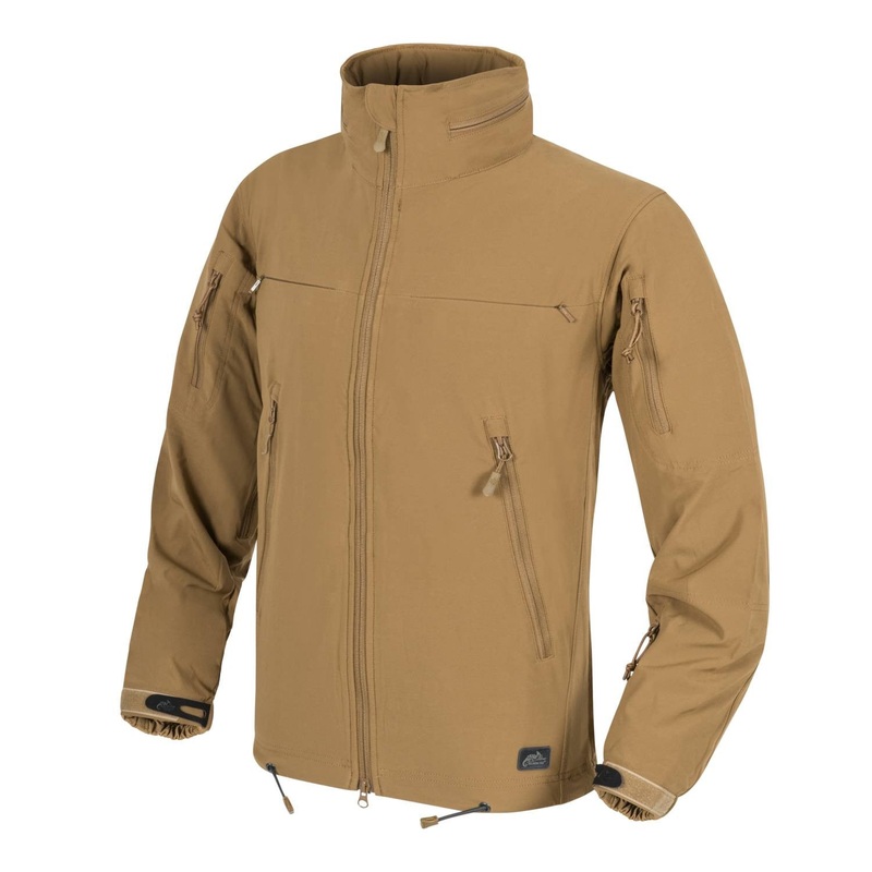 Helikon-Tex Cougar QA + HID Soft Shell Jacket in Coyote