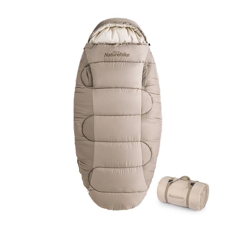 Naturehike PS300 Oval Sleeping Bag, Beige