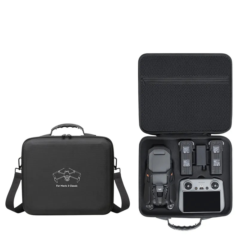 Storage Bag Suitable for DJI Mavic 3 Classic - Portable Carrying Case Drone Accessories Nylon Hard Shell Shoulder Bag STYLE 1