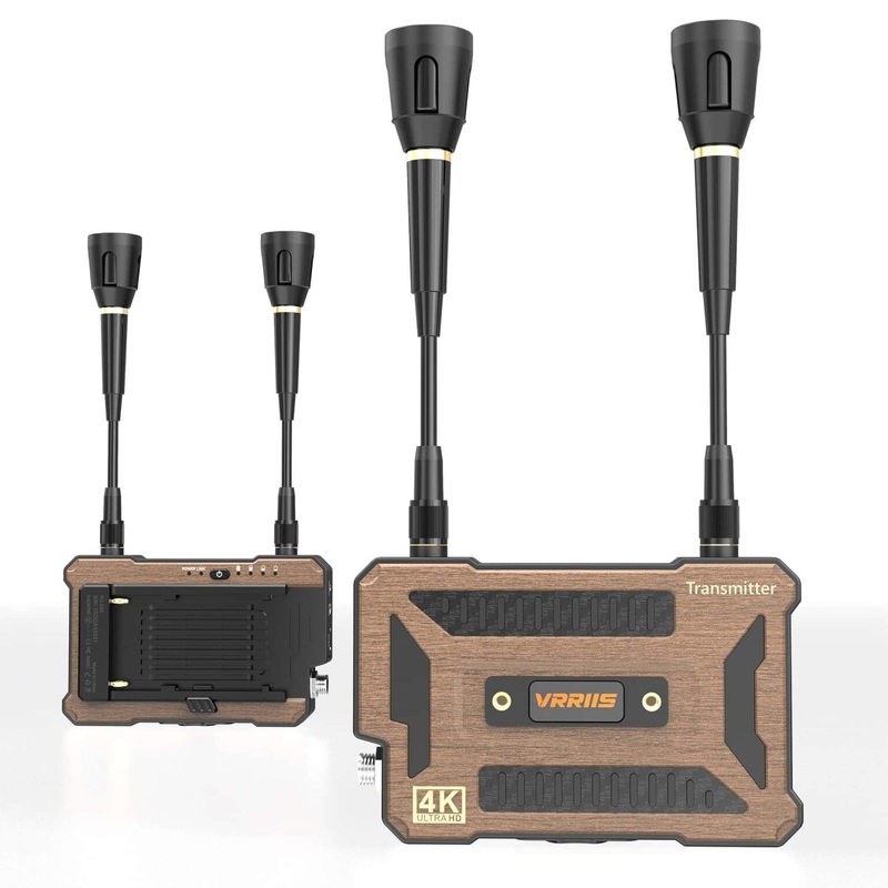 Vrriis WL096 - 220 Meters 2.4G+5G 4K@30HZ Wireless HDMI Transmitter and Receiver Kit with UVC for Camera, PC, and STB to TV