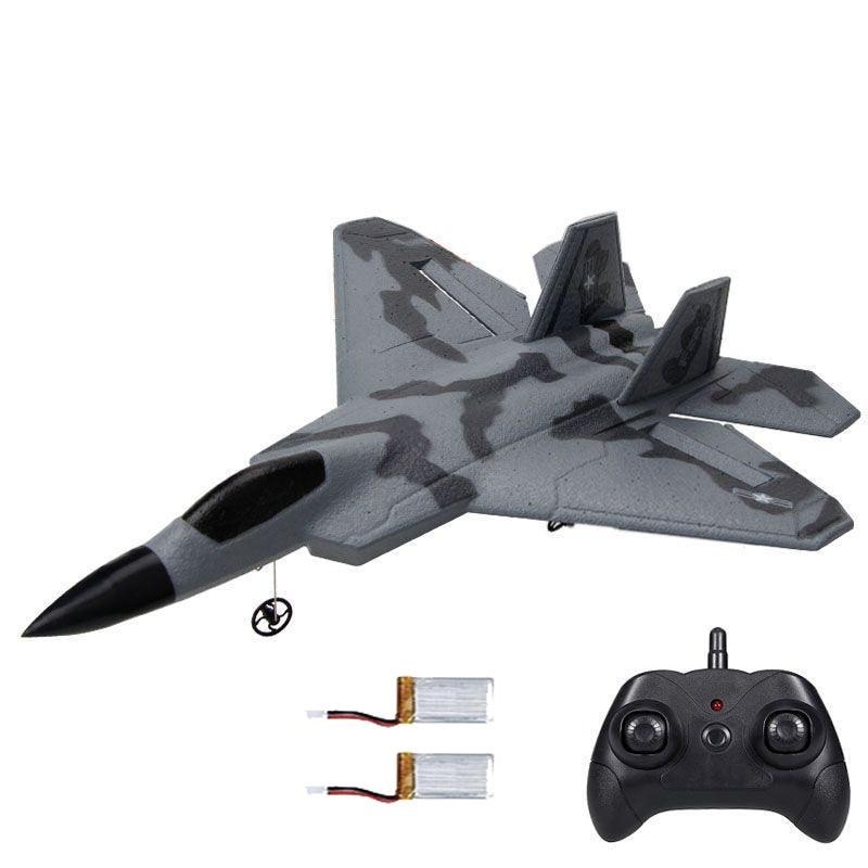 FX-622 F22 RC Plane - 2.4G Remote Control Fighter Hobby Plane Glider Airplane EPP Foam Toys RC Plane Kids Gift Without retail box1B