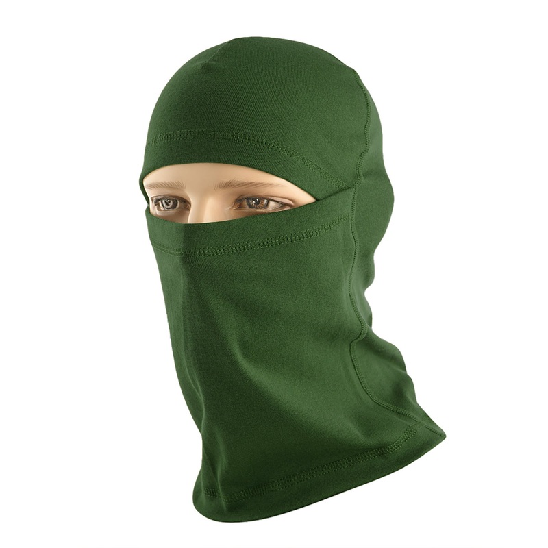 Tailor Olive Cotton Ninja Balaclava