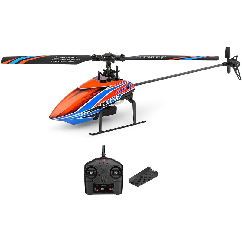 Wltoys K127 Rc Helicopter - V911S Upgraded 2.4G 4CH 6G 6-Axis Gyro Aileronless RC Helicopter RTF RC Airplane Children's Gift Fun Battery1