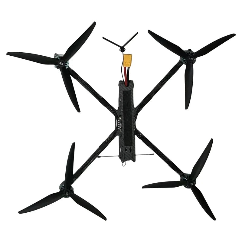 10 Inch FPV Drone - 5.8G 1.6W 10-20KM Flying Range 1000TVL Camera F405 FC 3115Motor Freestyle Long Range Drone 10-inch Drone