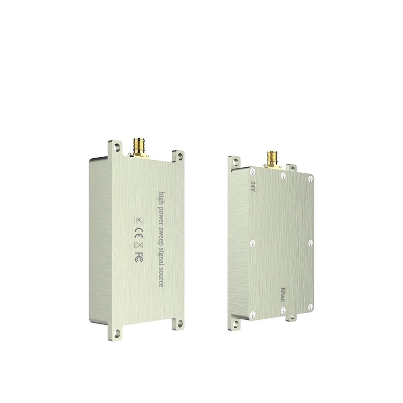 5.8GHZ Anti Drone Module - 5725-5850MHz 10W 20W 40W 50W 100W 47dBm High Power VCO Blocking Sweep Source For UAV FPV Aircraft Drone 5.8GHz 10w
