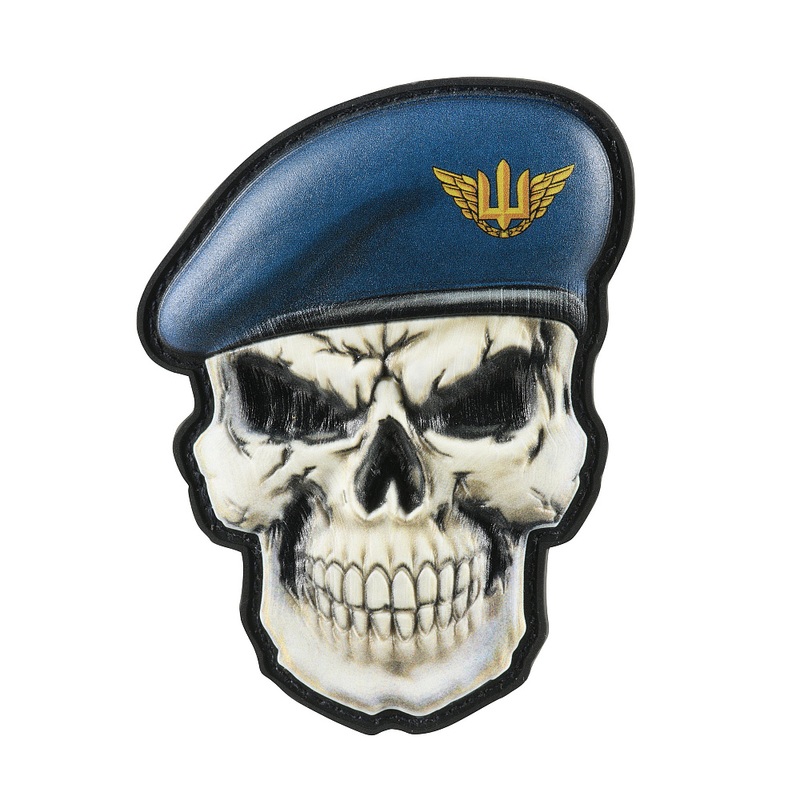 M-Tac Skull Patch with Beret (Air Force General)