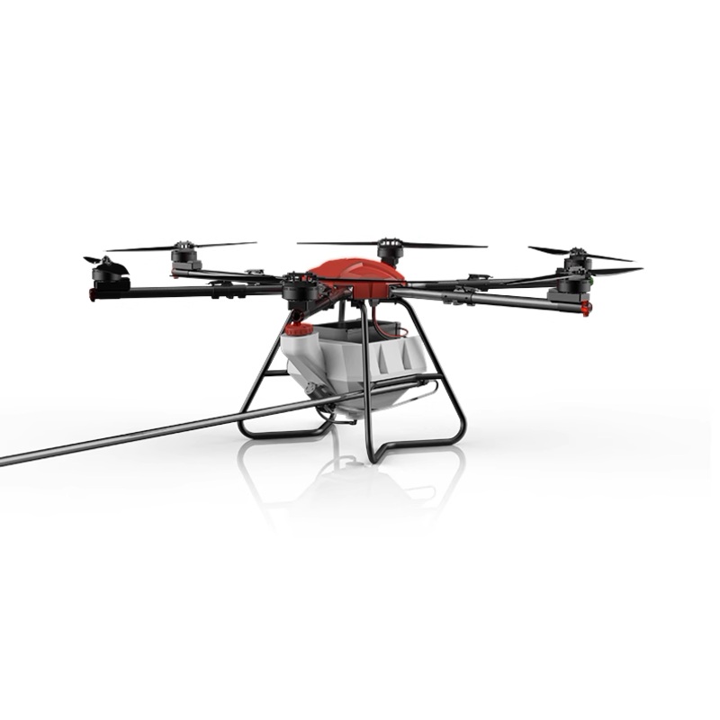 RCDrone F80 Cleaning Drone - 30L Volume Cleaning Solution for Solar Panels, Building Walls, Roof Industrial Drone
