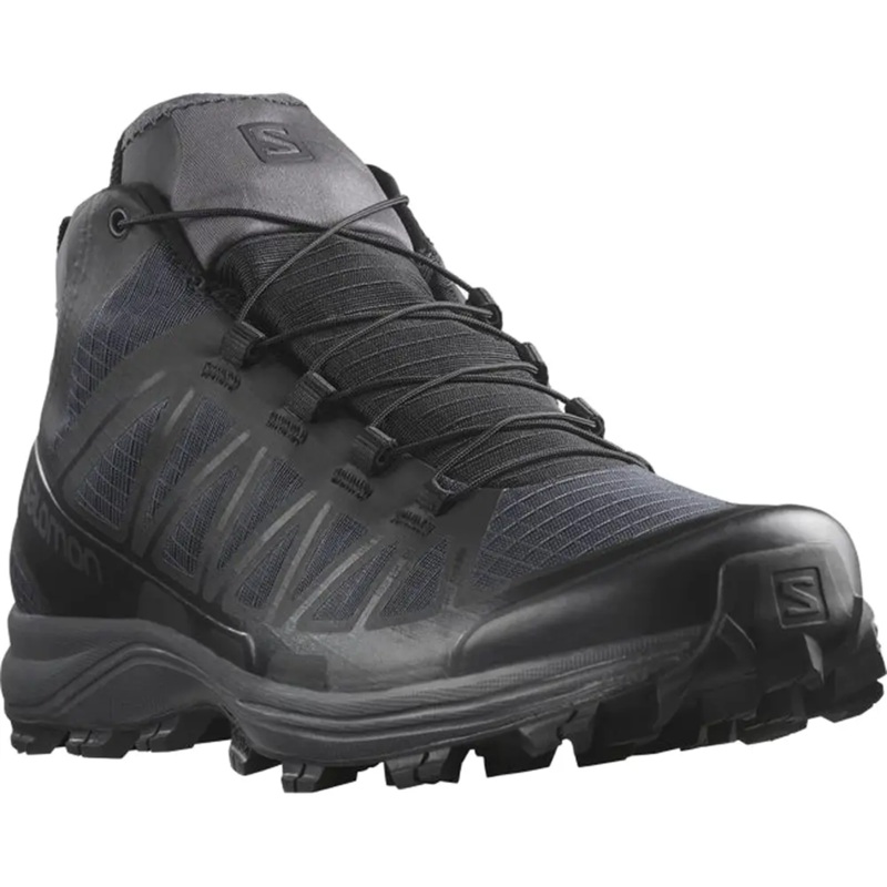 Alomon Peed Expedition 2 Sneakers in Wolf/Black and Black/Shadow Grey