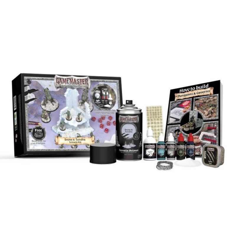 Army Painter GM4002 GameMaster: Snow & Tundra Terrain Kit