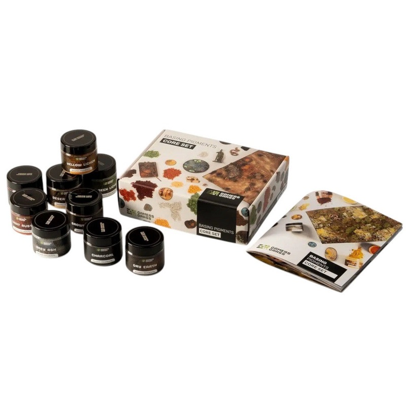 Gamers Grass GGSB-BPCS Box Sets Basing Pigments Core Set
