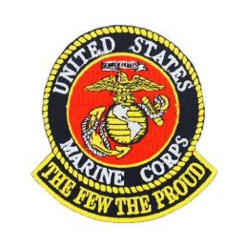 USMC The Few The Proud Patch