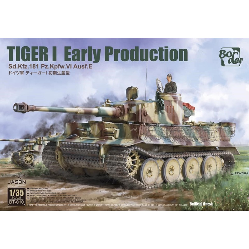 Border Model BT010 1/35 Tiger I Early Battle of Kursk