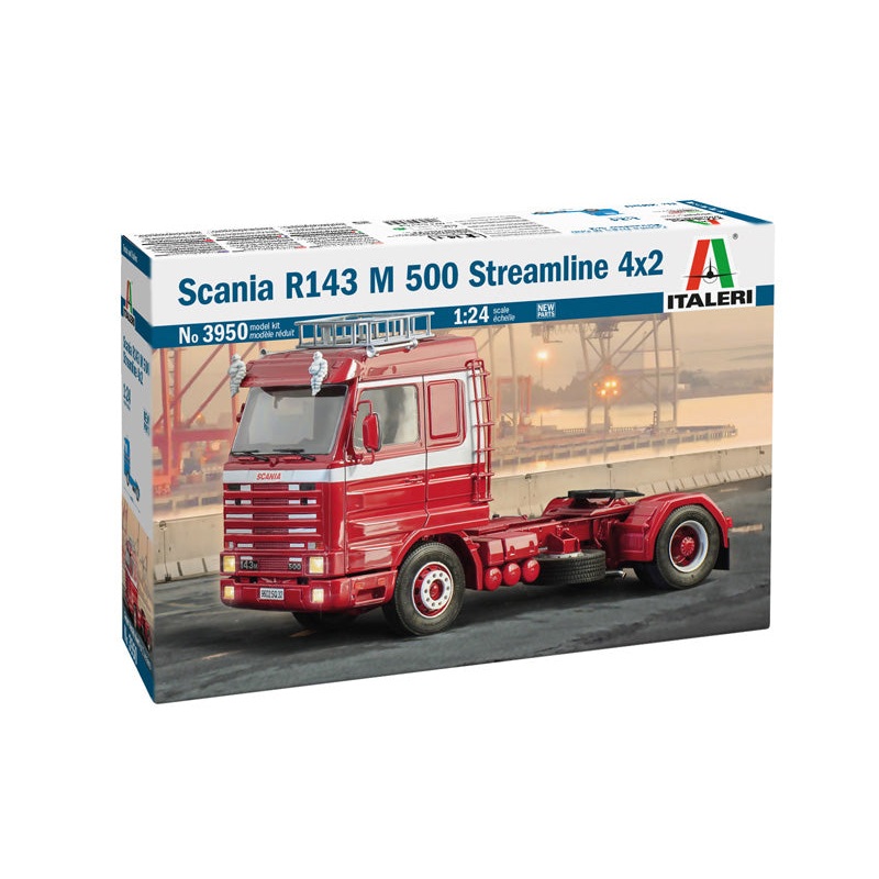 Italeri 3950 1/24 SCANIA R143 4X2 W/ACCESSORIES