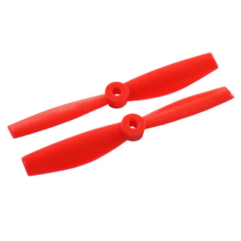 Microheli Plastic Propeller 5045 Bullnose CW/CCW (RED) : MH-PP5045BNR