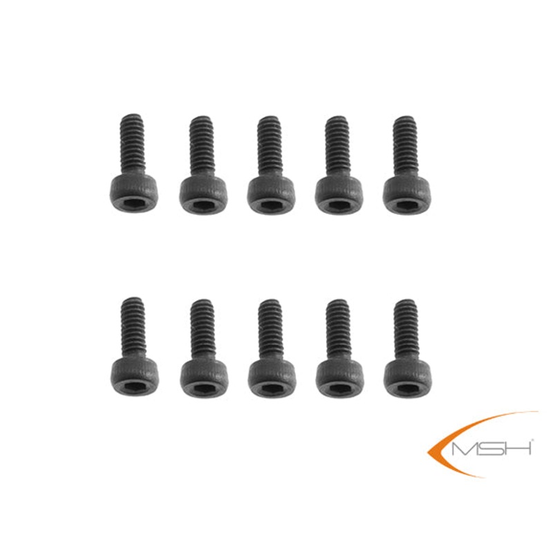 MSH M2.5 x 6 Socket head cap screw (10) : MSH51153