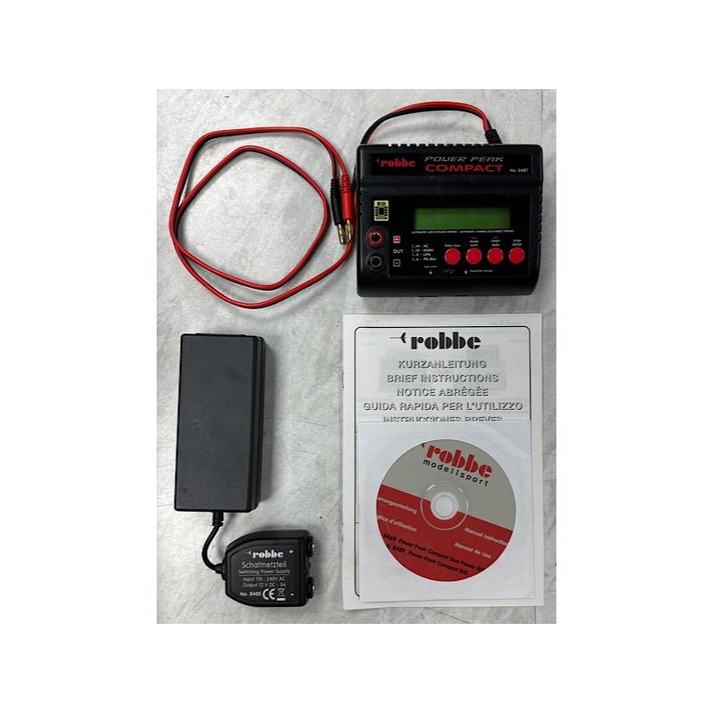 Robbe Power Peak Compact Duo Charger (Second Hand) : MHSH84