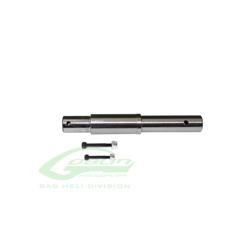 Steel Secondary Shaft - Goblin Black Nitro 650/700 : H0765-S