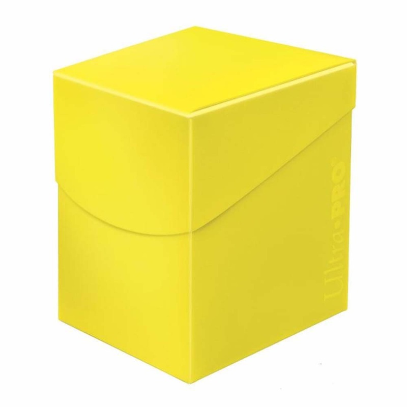 Ultra Pro 85690 Eclipse PRO 100+ Lemon Yellow Deck Box
