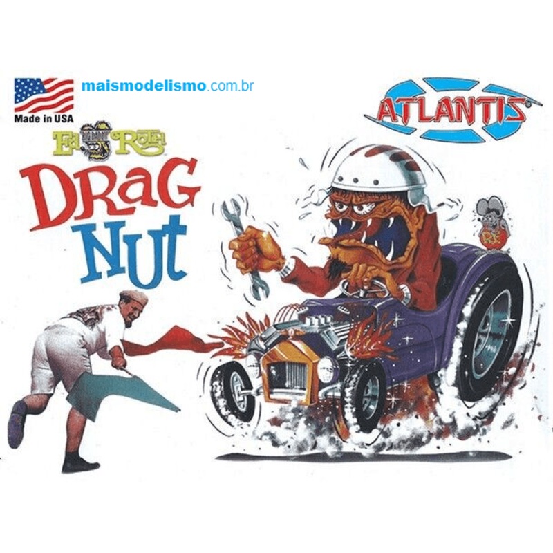 Atlantis Models AMCH1303 Ed Roth Drag Nut