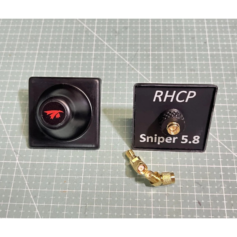 TrueRC SNIPER II 5.8Ghz Antenna FOR HDZERO GOGGLES LHCP RHCP long range Racing Connector Adapter For FPV Quadcopter R Excluding adapter
