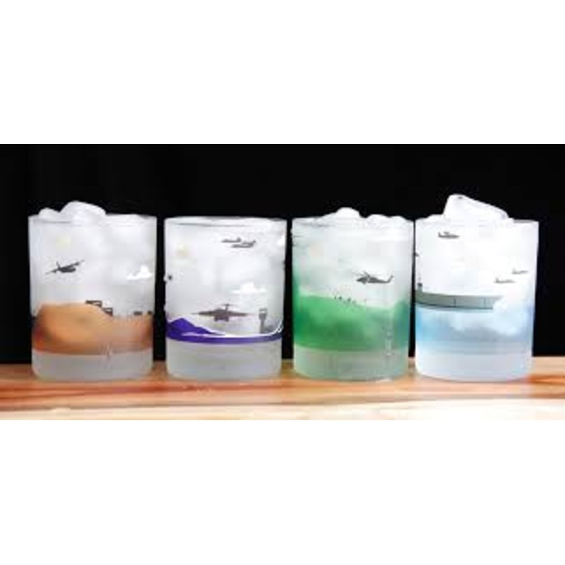 Military Lowball Glasses